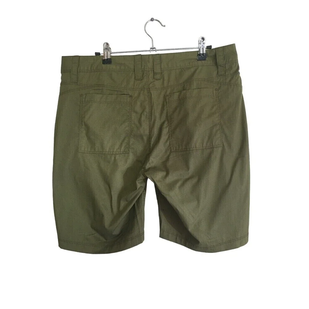 Horny Toad Jamplay 8” Shorts Women's Size 10 Swamp Green Hiking Walking NEW